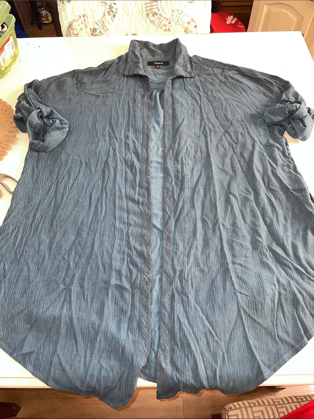 Torrid open cardigan light weight sweater size 3